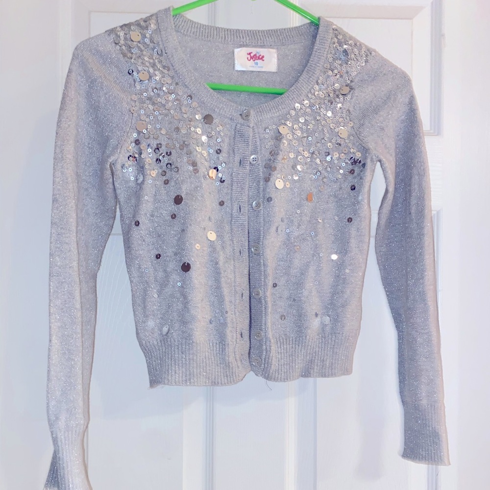 Girls Justice Formal Dress/Sweater Set - Picture 6 of 9